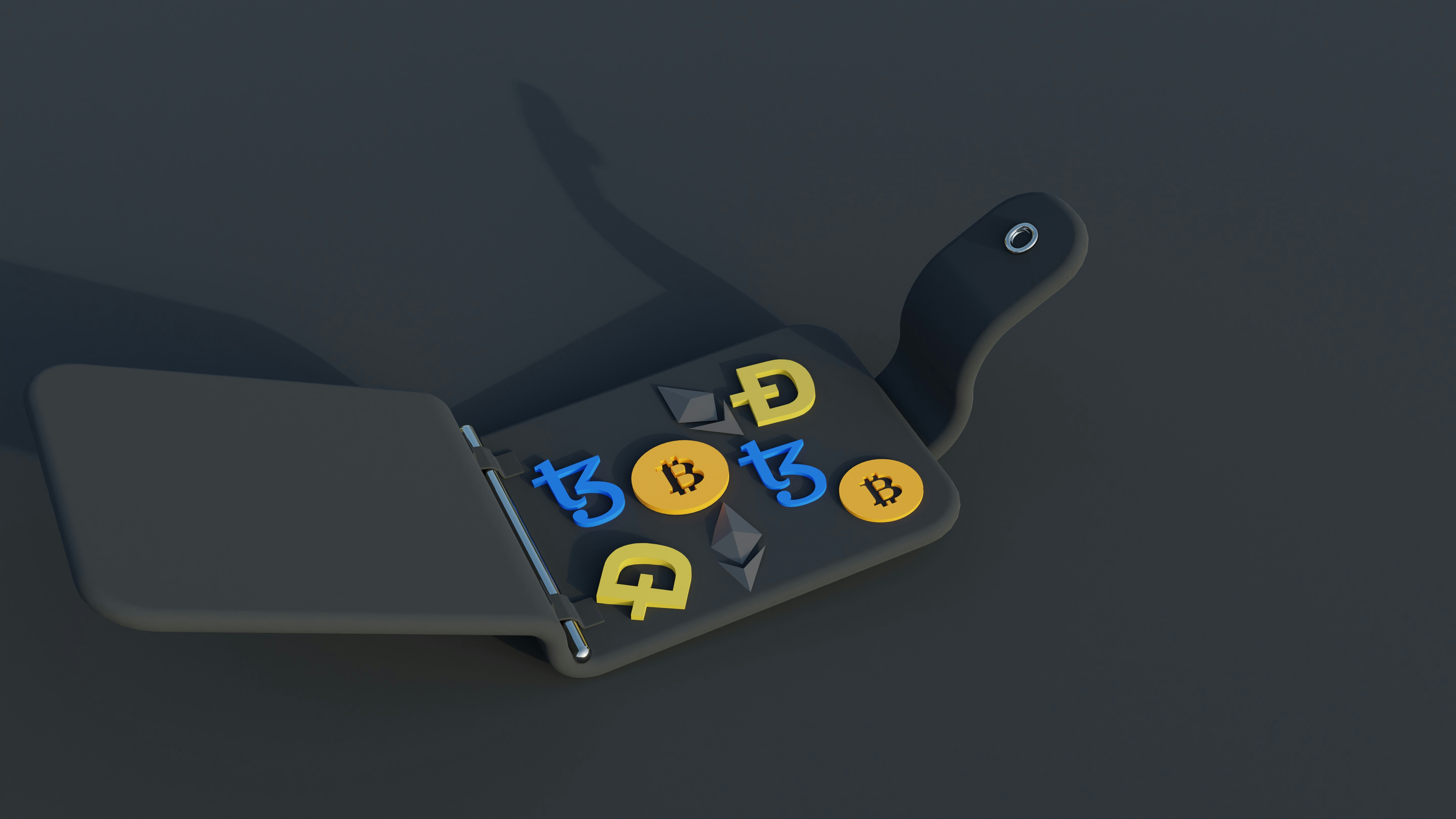 3D illustration of Tezos coin, bitcoin, Ehtereum, and dogecoin stored in a wallet.
Tezos is a blockchain designed to evolve.
work 👇: 
 Email: shubhamdhage000@gmail.com by ChatBench.org a close up of a cell phone with numbers on it